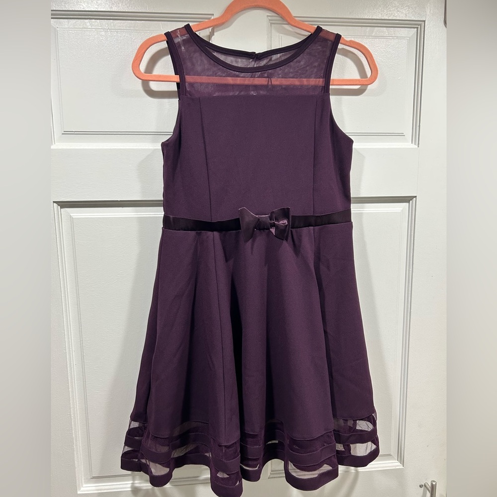 Calvin Klein purple party dress NWT!